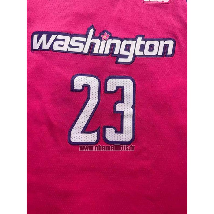 Maillot Washington Wizards Michael Jordan NO 23 Ville 2022-23 Rosa
